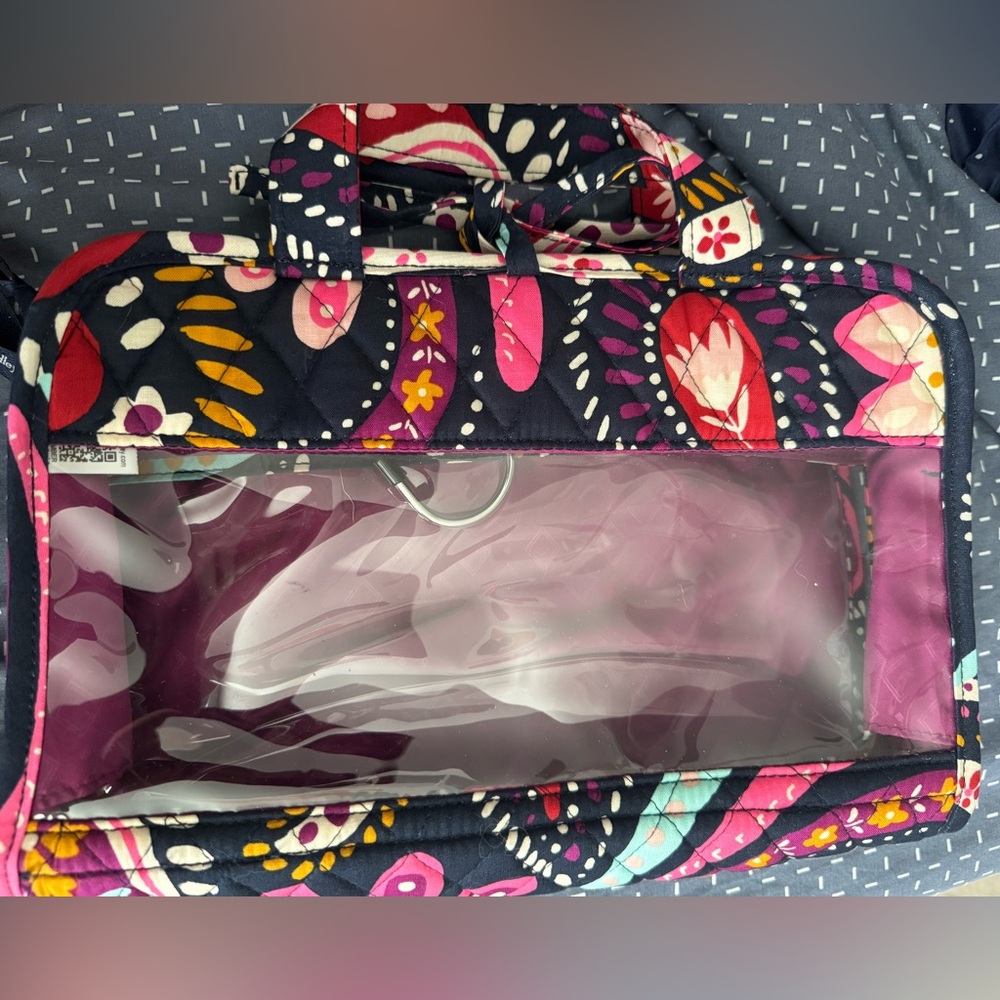 Vintage Pattern Vera Bradley Hanging Travel Organizer